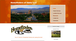 Desktop Screenshot of homefindersofidaho.com